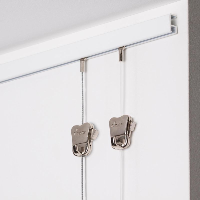 Absorberen Theoretisch ondersteboven STAS minirail - patented picture hanging system by STAS - STAS picture hanging  systems
