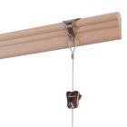 STAS Windsor - Victorian Style Dado Rail for Picture Hanging - Elegant Wooden Crown Moulding Display Rail for Art & Photos