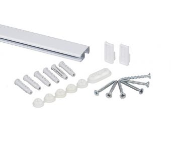 STAS cliprail pro white + installation kit