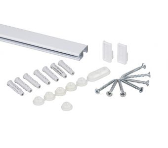 STAS cliprail pro white + installation kit 