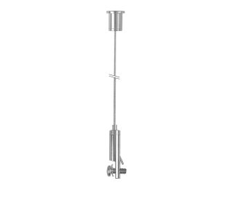 STAS suspension set with panel hanger (10 mm) and ceiling mount