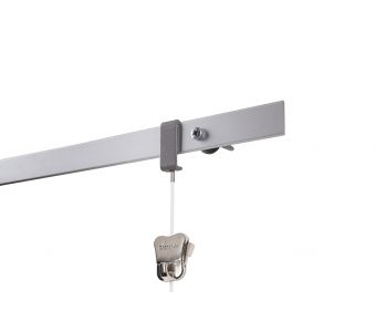 STAS evoluon bendable rail alu 78.74inch (200cm) + installation kit