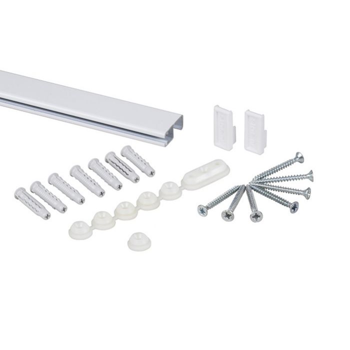 STAS cliprail pro white + installation kit 