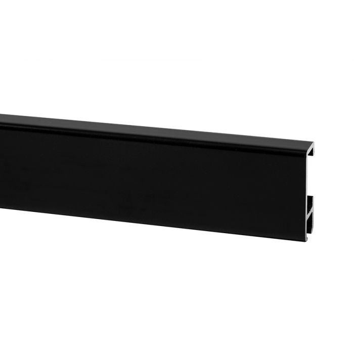 STAS cliprail max black 100cm 39.37 inch + installation kit 