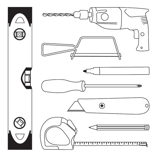 picture hanging tools
